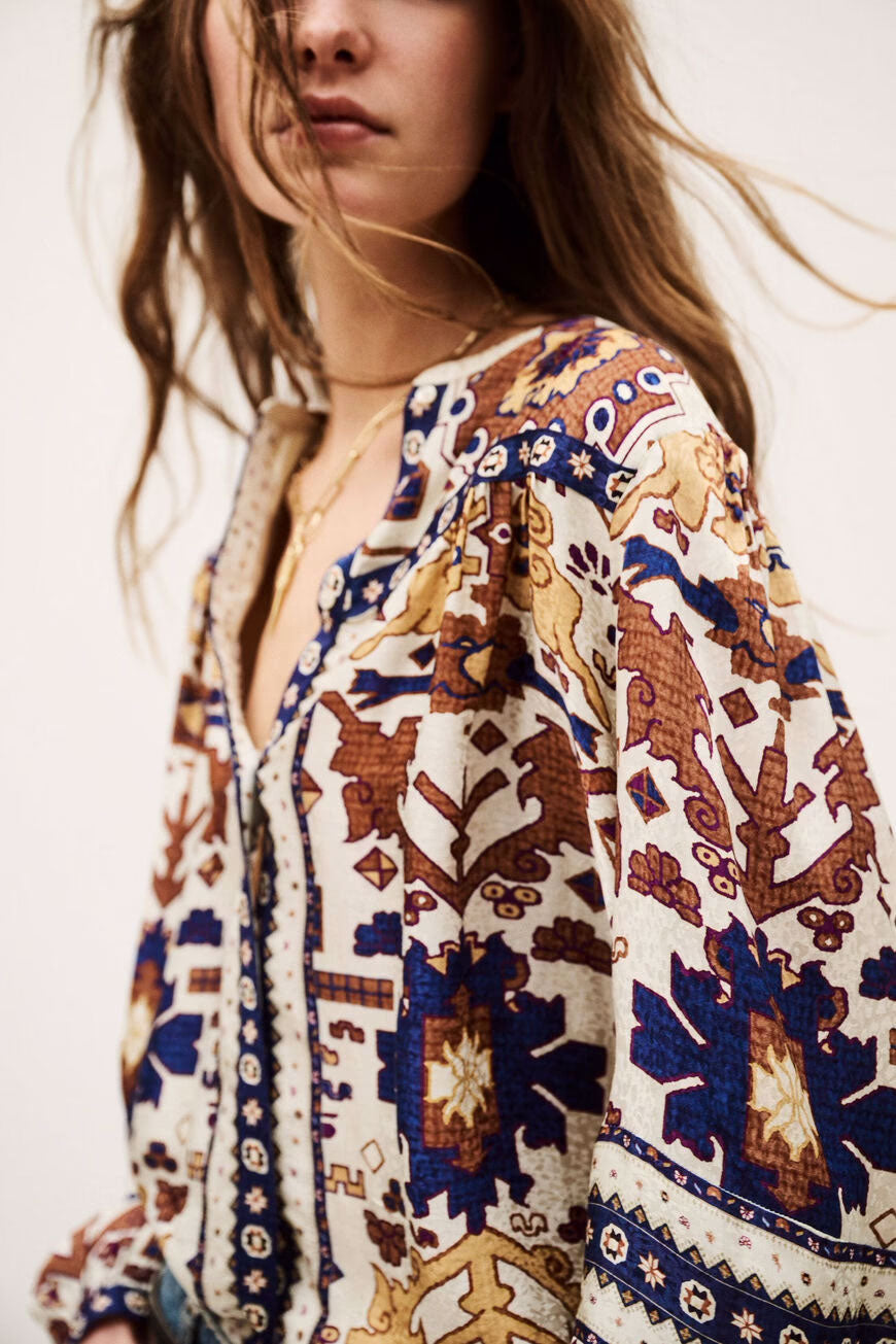 Blus Verone - Ecru
