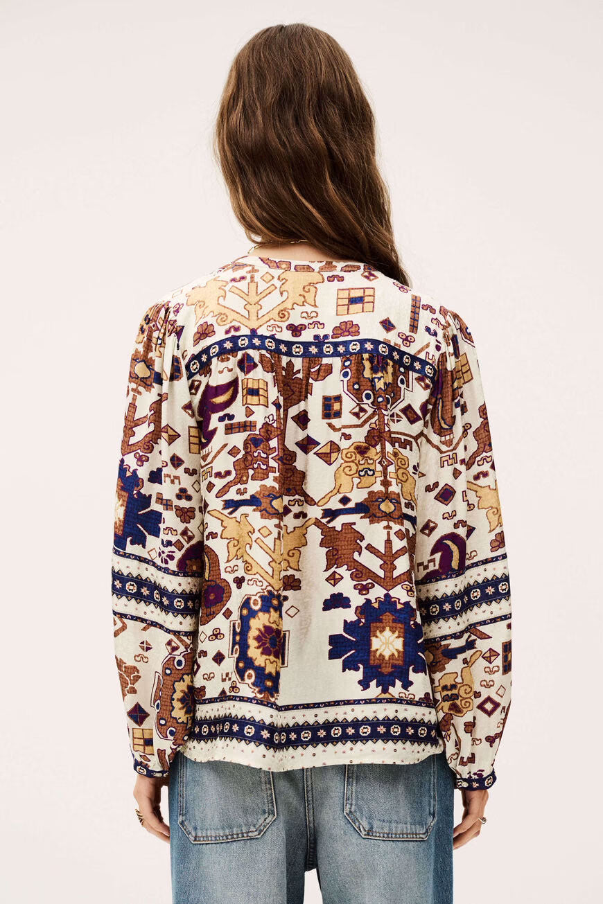Blus Verone - Ecru