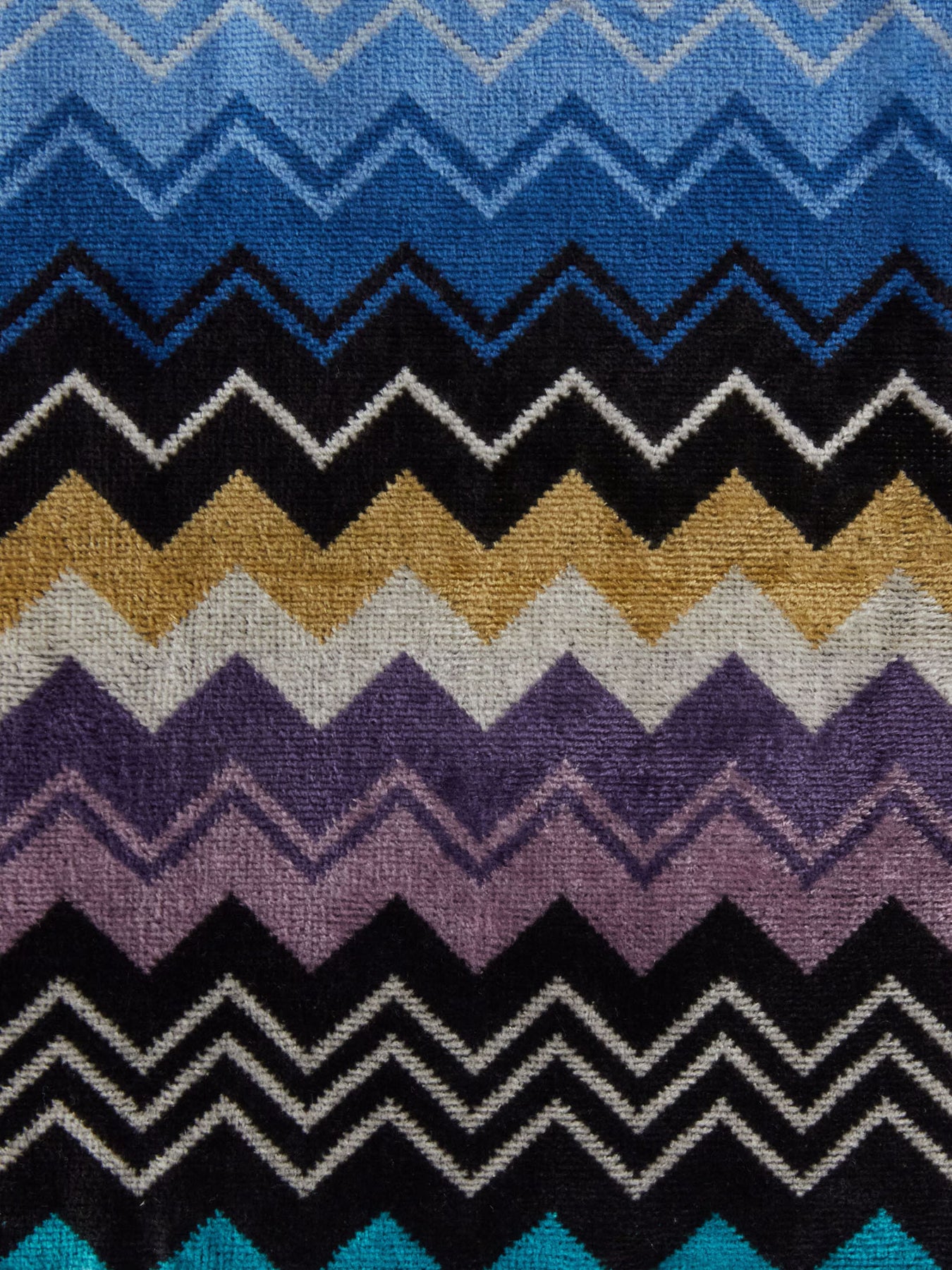 Giacomo Ansiktshandduk - Turkis Multicolor