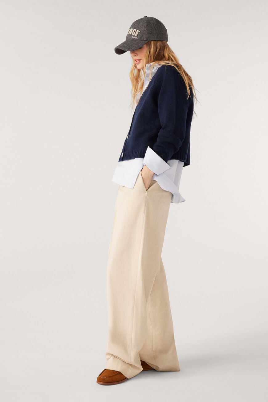 Clapam Cardigan - Marine