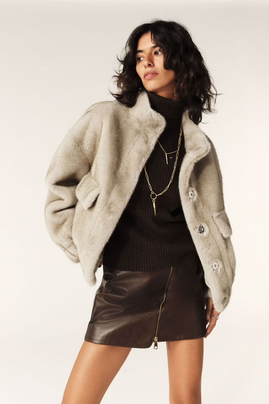Coat Paros - Grå