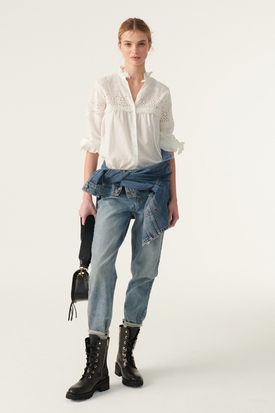 Sarah Shirt - Ecru