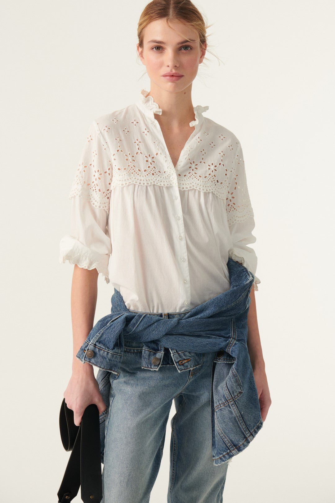 Sarah Shirt - Ecru