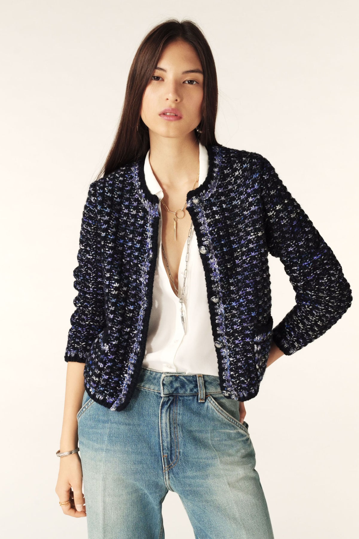 Cardigan Beloni - Marine