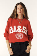Sweatshirt Benjamin - Rouge