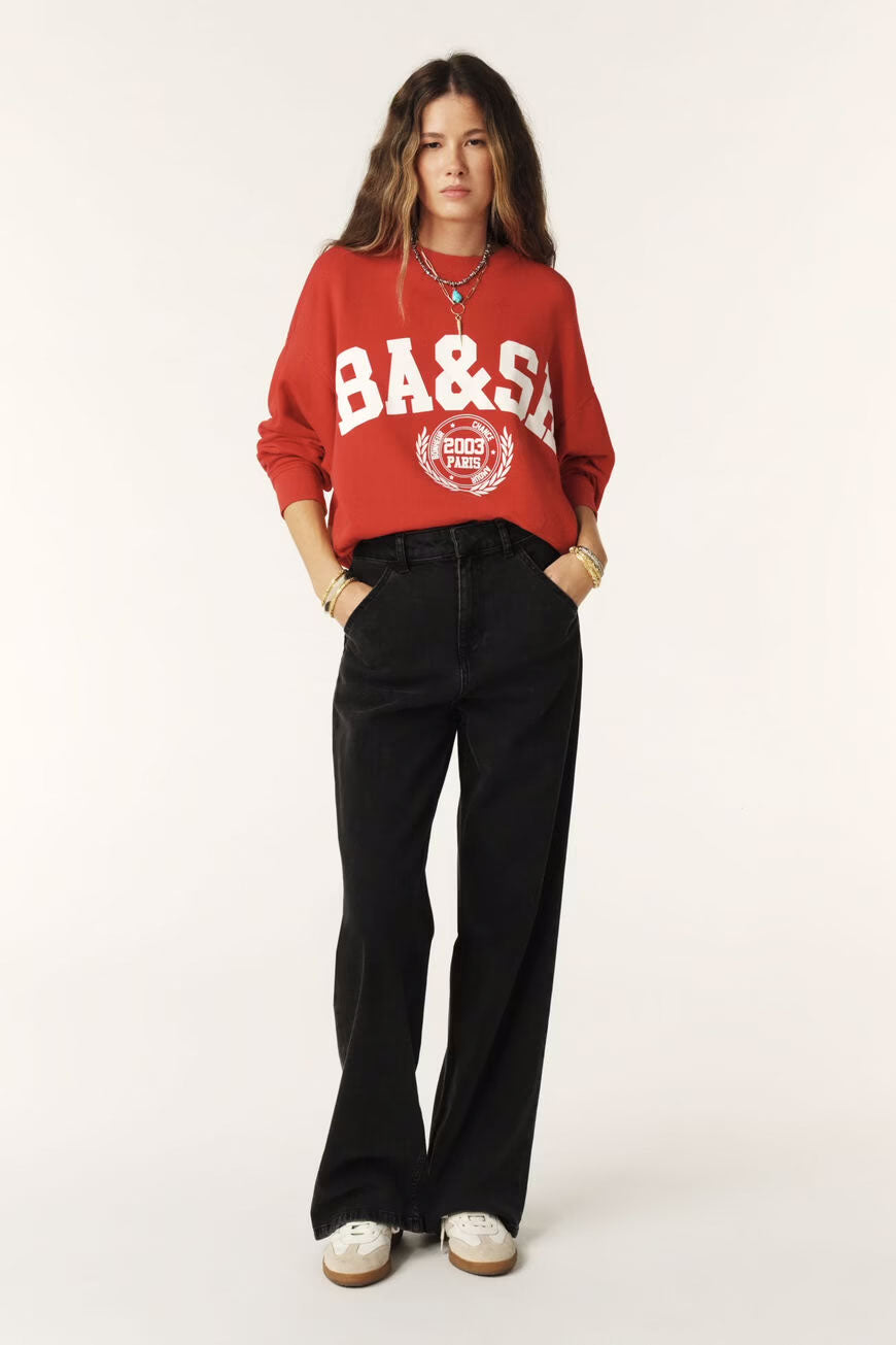 Sweatshirt Benjamin - Rouge