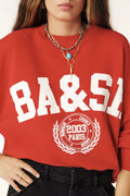 Sweatshirt Benjamin - Rouge