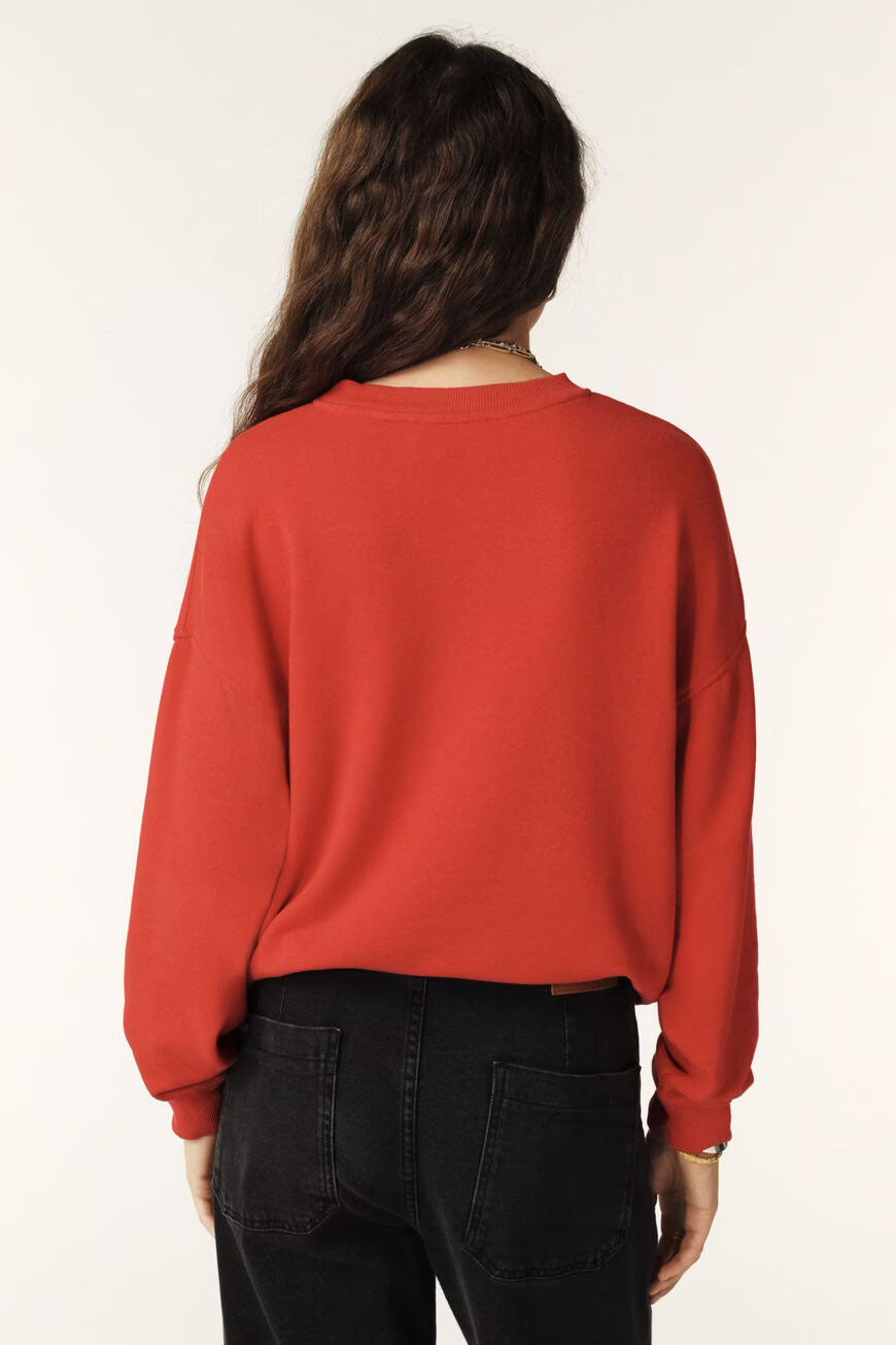 Sweatshirt Benjamin - Rouge