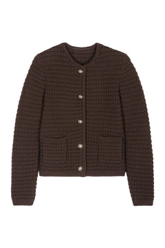Cardigan Gaspard - Chocolat