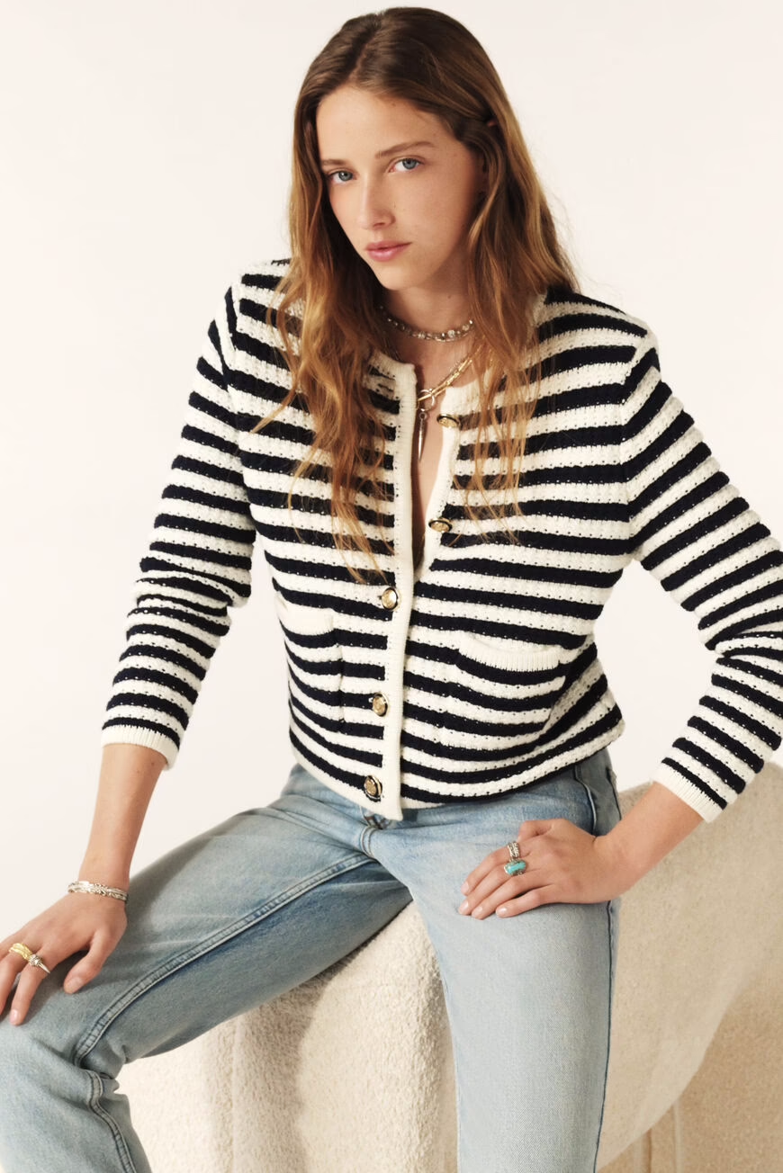 Cardigan Gaspard - Ecru