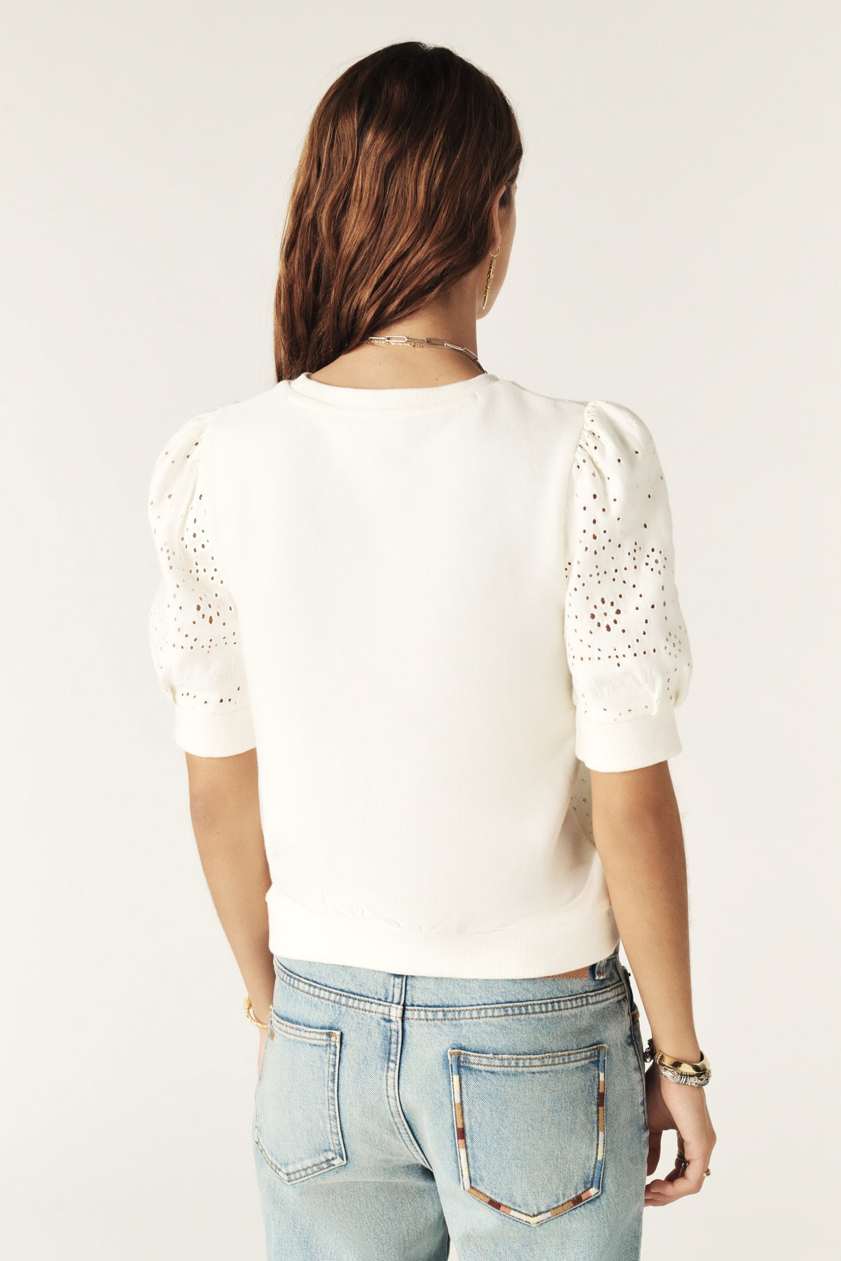 Sweatshirt Lael - Ecru