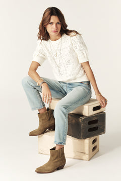 Sweatshirt Lael - Ecru