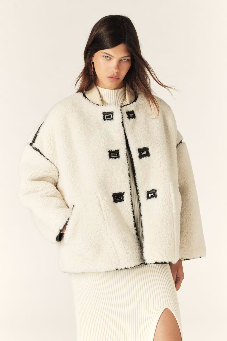 Coat Maury - Ecru