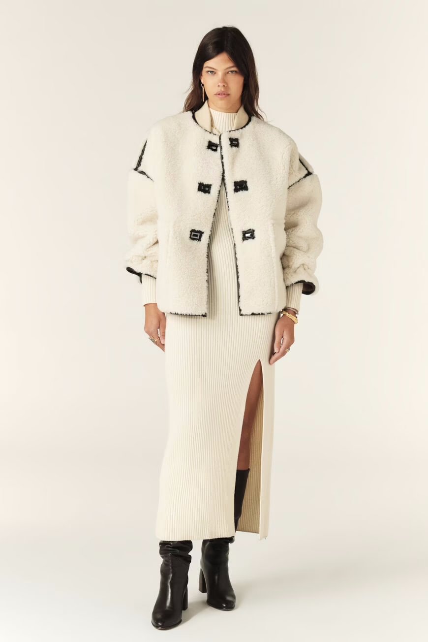 Coat Maury - Ecru