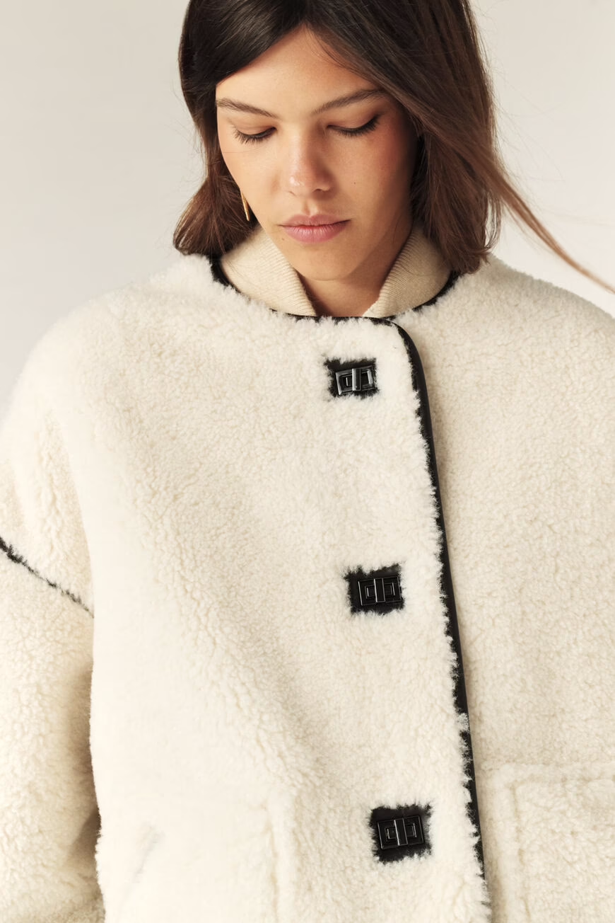 Coat Maury - Ecru
