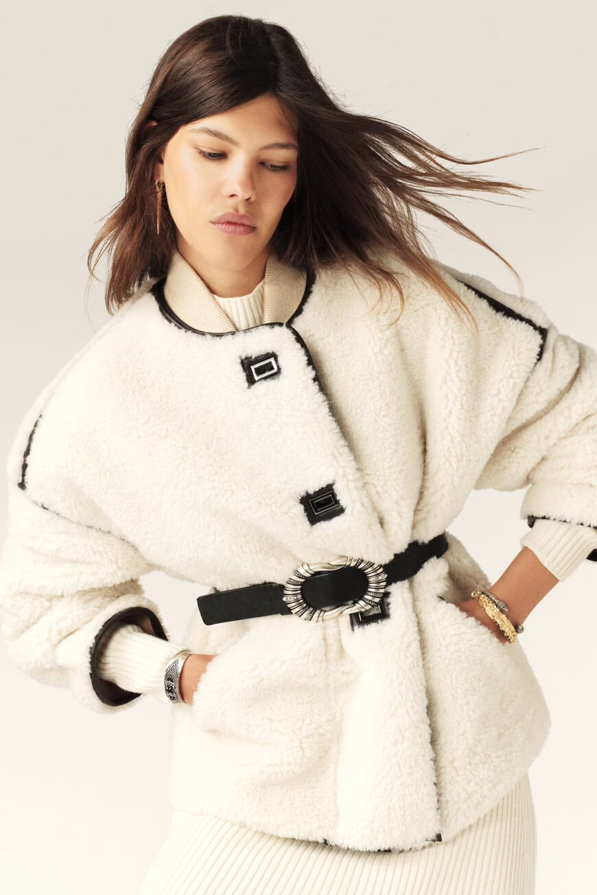 Coat Maury - Ecru