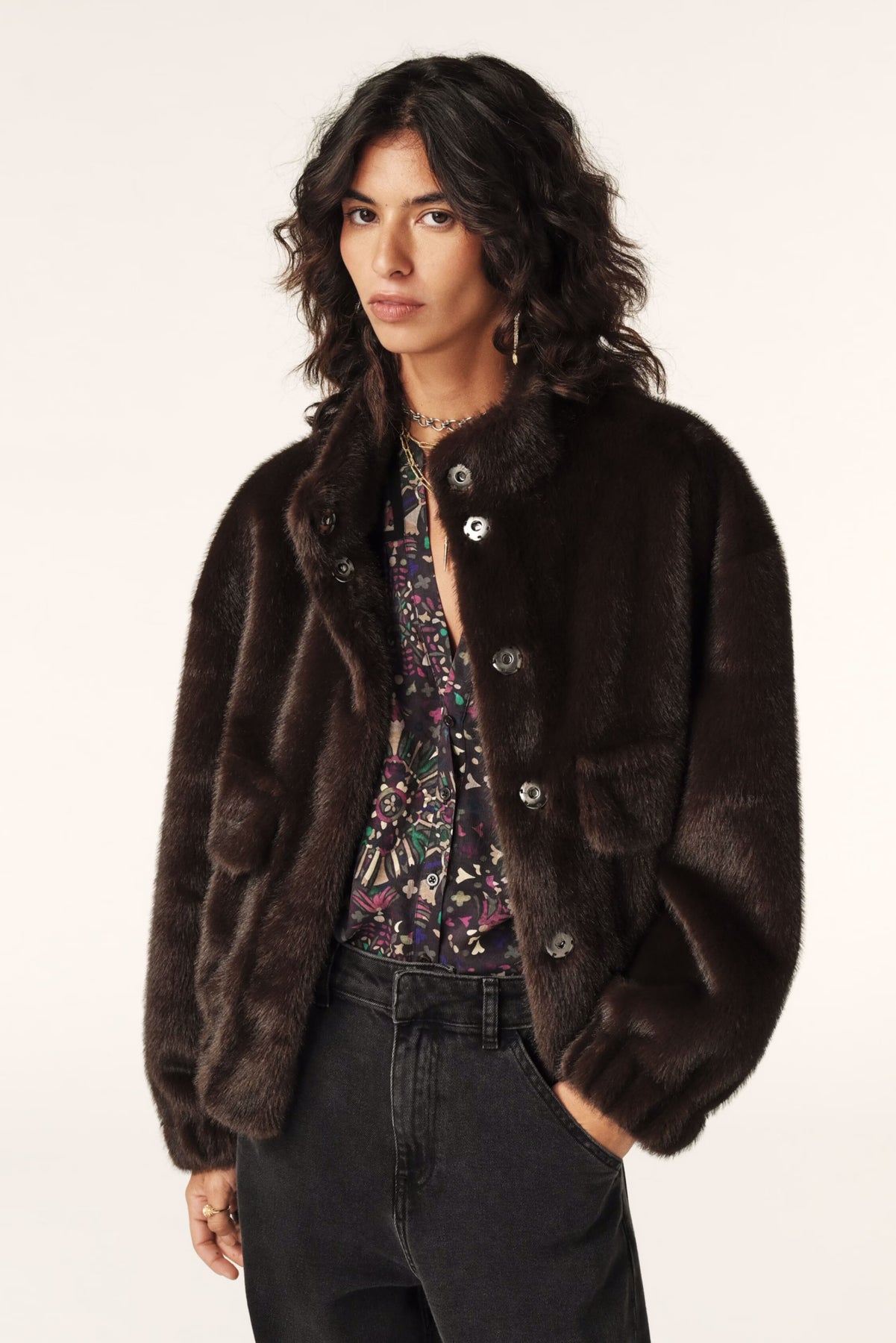Coat Paros - Choklad