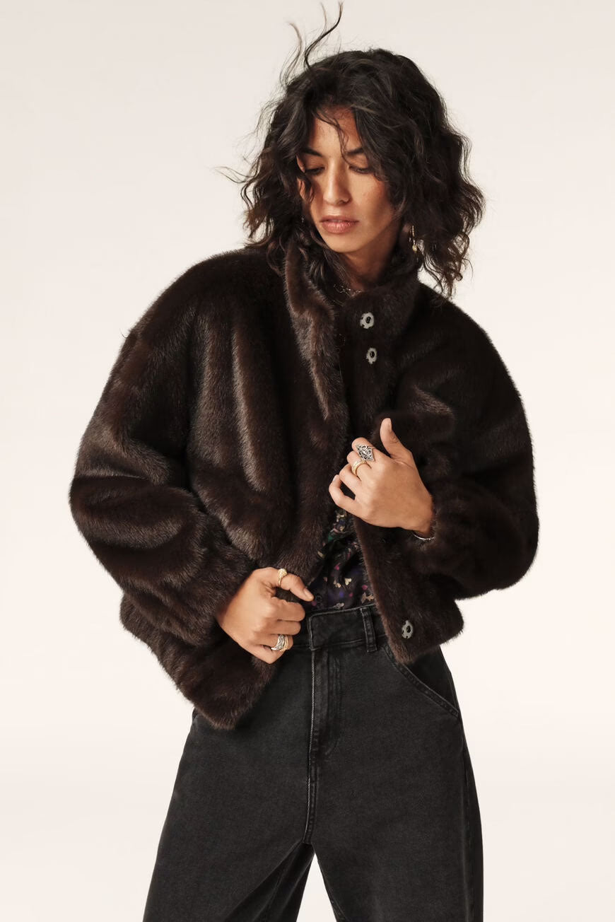 Coat Paros - Choklad