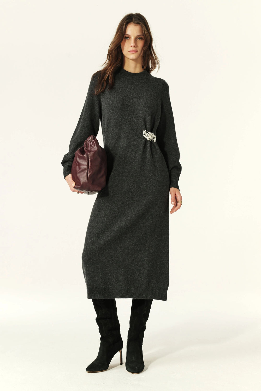 Dress Cynthia - Carbone