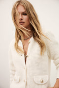 BA&SH Waistcoat Harry Kofta - Ecru