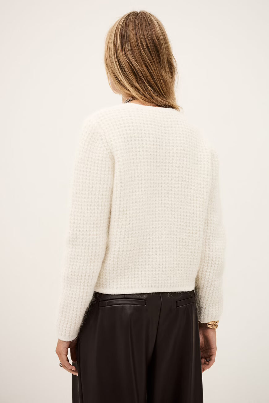 BA&SH Waistcoat Harry Kofta - Ecru