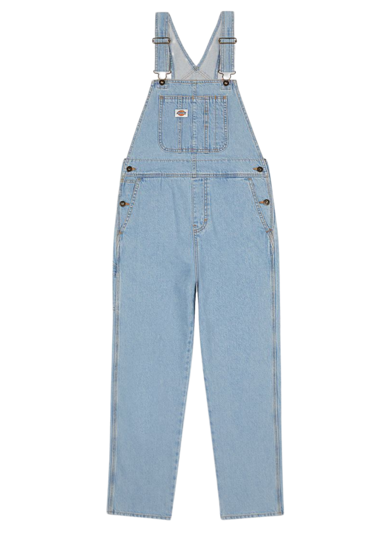 Classic Denim Bib W - Vintage Blue