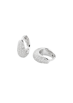 Ice Huggies Pave - Silver