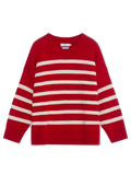 Kayne Stripe - Röd/Offwhite