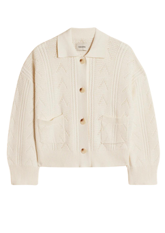 Serena Knit Cardigan - White