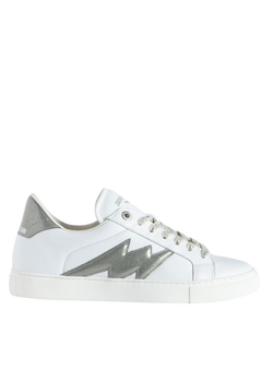 La Flash Smooth Calfskin + Bac - Silver
