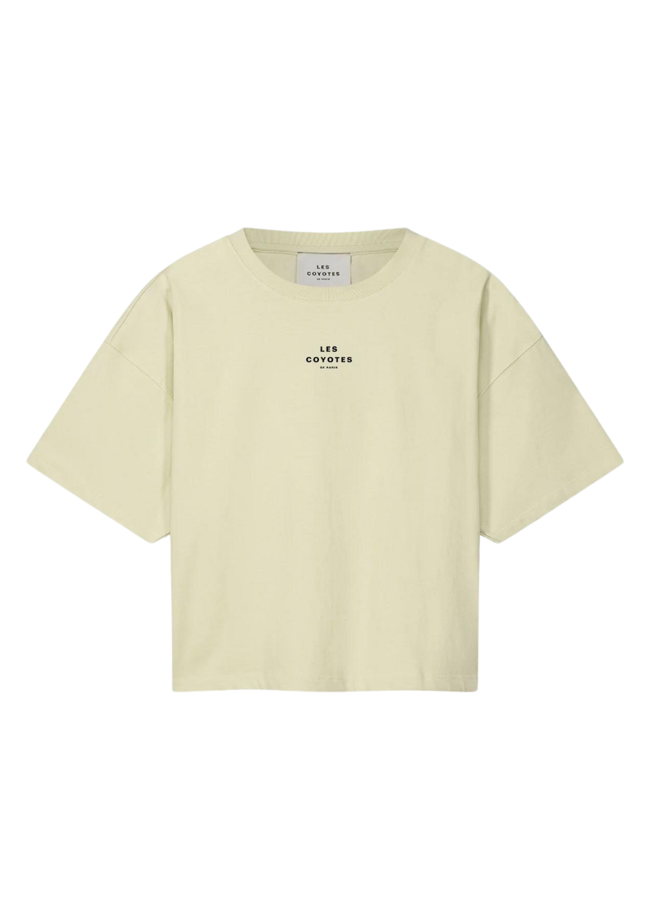 Logo Boxy-Fit Tee - White Jade