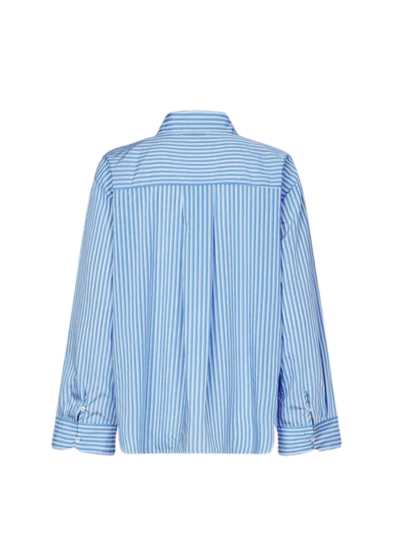 Kadir Stripe Shirt - Denim Blue Stripe
