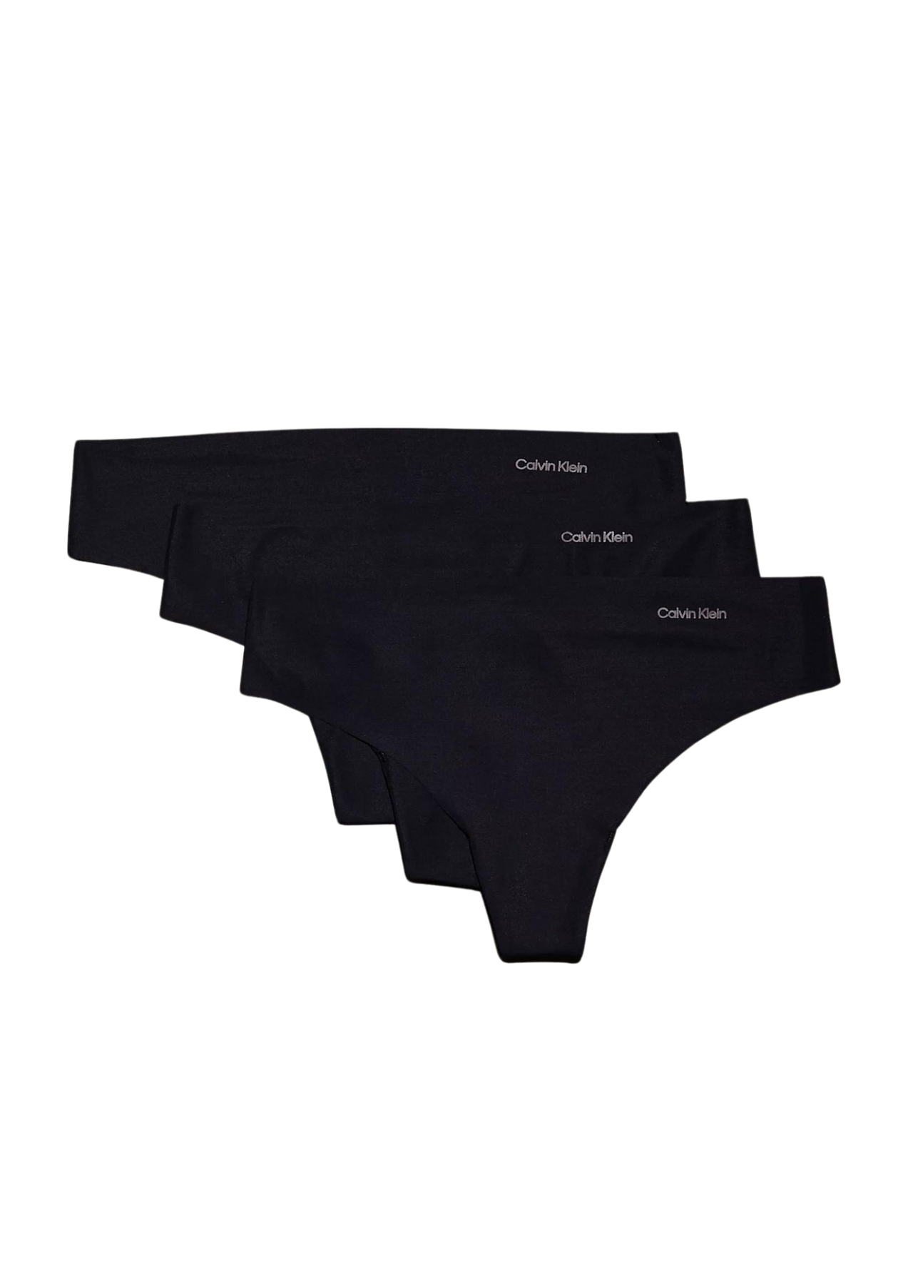 Thong 3Pk - Black W/ Smoke Logo