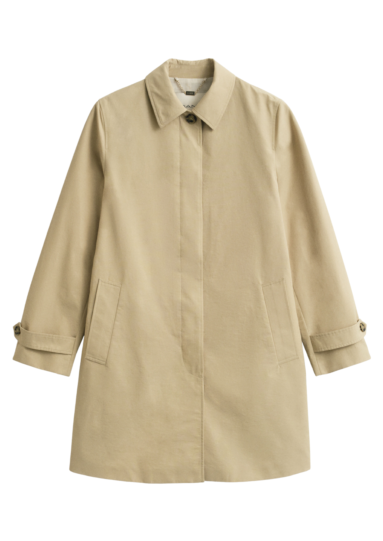 Car Coat - Oat Beige