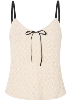 Emilia Lace Top - Soft White