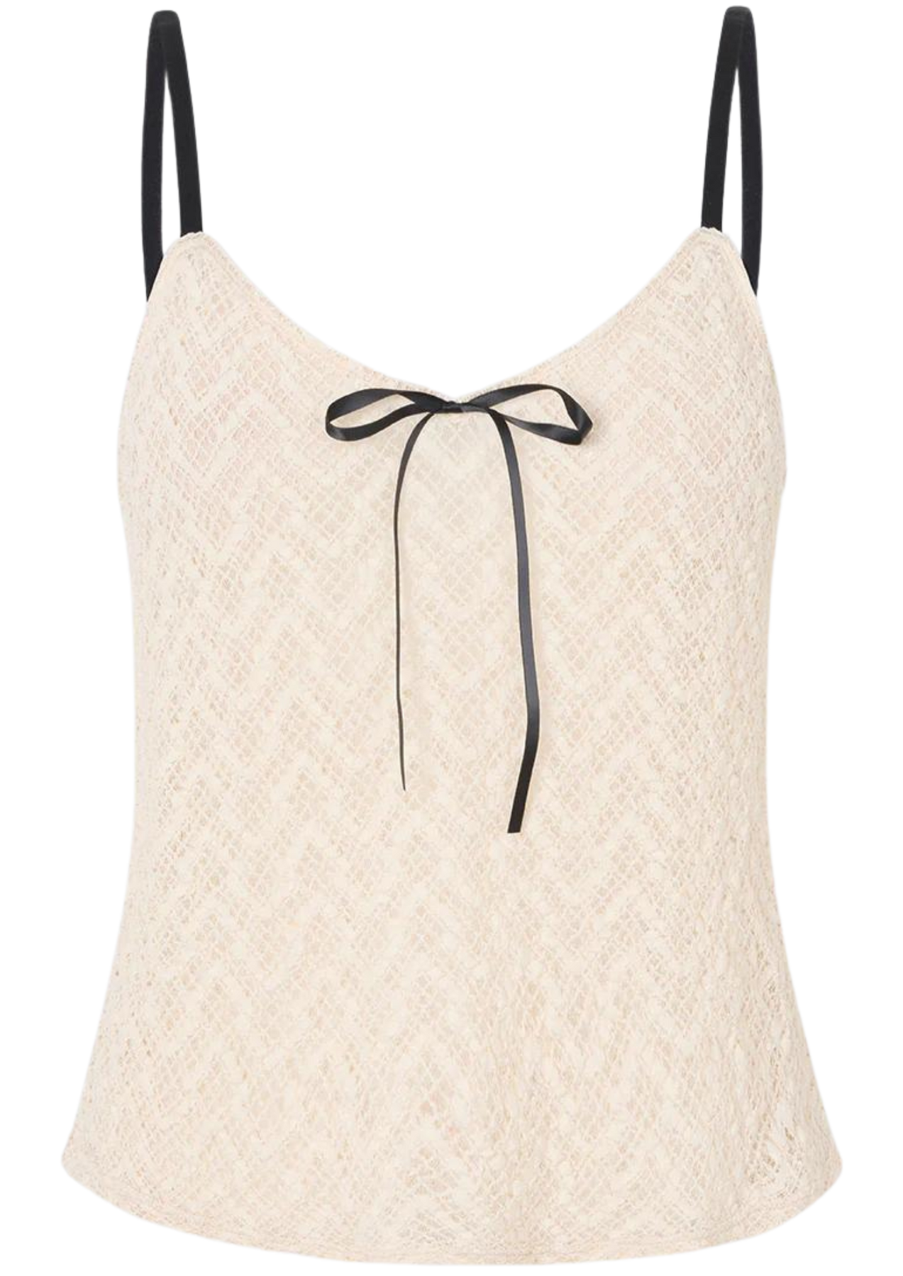 Emilia Lace Top - Soft White