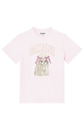 Basic Cotton Jersey T-Shirt - Chalk Pink
