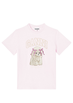 Basic Cotton Jersey T-Shirt - Chalk Pink