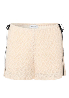 Emilia Lace Shorts - Soft White