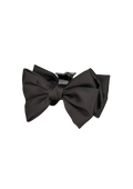 Minda Bow Hair Claw - Black