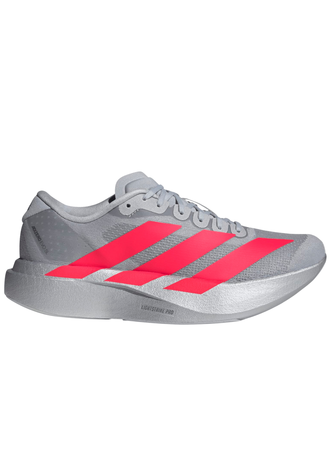 Adizero Evo Sl W - Silver Metallic/Lucid Red/Iron Metallic