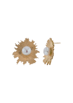 The Beam Earrings - Gold