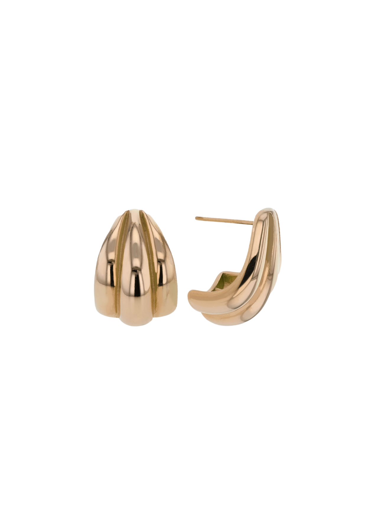 The Coral Earrings - Guld