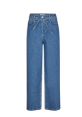 Modström Isolde Solid Pants - Distressed Blue