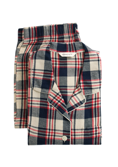 Flannel Pajama Set Gift Box - Ruby Red