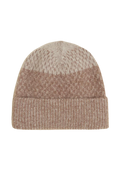 Tine Faded Knit Beanie - Burgundy