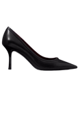 Double T Buckle Pump 80Mm - Perfect Black / Perfect Black