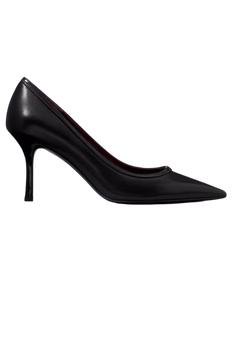 Double T Buckle Pump 80Mm - Perfect Black / Perfect Black