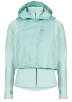 Discipline Running 2 In 1 Hybrid Jacket - Light Mint Green
