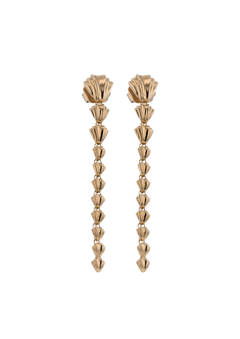 The Long Shell Earrings - Gold